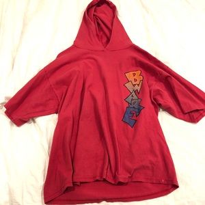 Bugle Boy Vintage Red Hoodie T